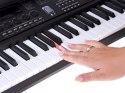 Organy KEYBOARD KLASYCZNY 61-klawiszy w dotyku jak drewno + mikrofon IN0184