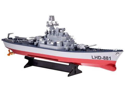 Zdalnie sterowany Ogromny statek PANCERNIK LHD-881 Skala 1:390 RC0736