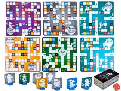 Jawa Gra strategiczna SZPIEDZY tajemnicza gra planszowa GR0300