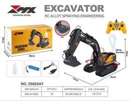 Koparka R/C z Metalową Łyżką z Funkcją Dymu