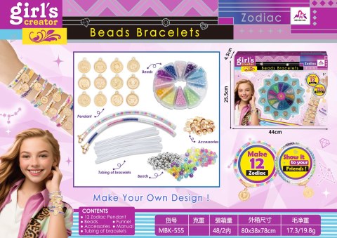 MEGA Zestaw do Robienia Bransoletek