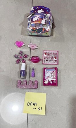 Zestaw Dla Małej Stylistki + Kosmetyczka Plecak