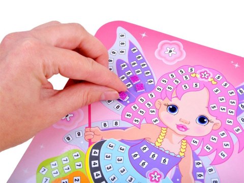 Mozaika kreatywna wyklejanka piankowa Wróżka naklejki ZA3274