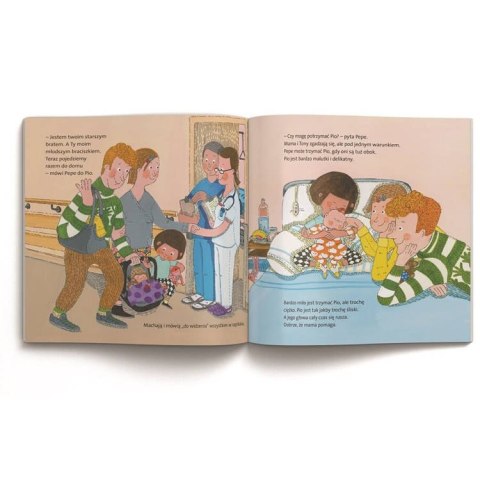Pepe ma rodzeństwo Książeczka dla dziecka KS0445