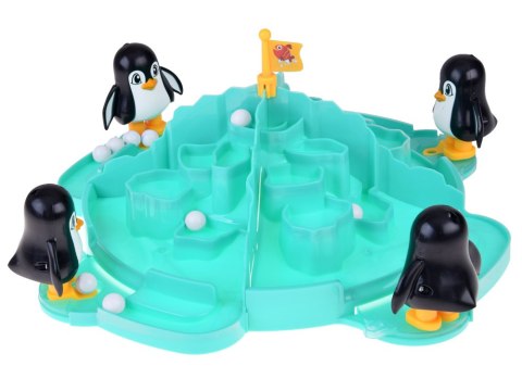 Gra zręcznościowa "Pingwiny ruszają!" - lodowa bitwa na śnieżki GR0767