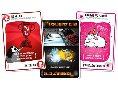 Rebel Imprezowa gra karciana Eksplodujące kotki 12+ GR0748