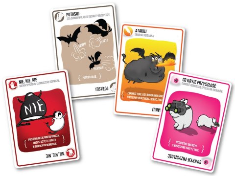 Rebel Imprezowa gra karciana Eksplodujące kotki 12+ GR0748