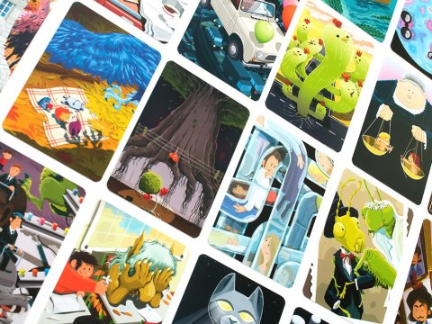 Rebel Karciana gra Dixit 10 Zwierciadła DODATEK GR0743