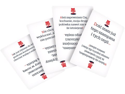 Rebel Karciana imprezowa gra Morda, Szefie! - nie daj się zwolnić! 18+ GR0753