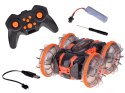 Samochód AMFIBIA 2w1 Stunt r/c zdalnie sterowany Jeździ Pływa Świeci RC0735