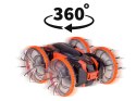 Samochód AMFIBIA 2w1 Stunt r/c zdalnie sterowany Jeździ Pływa Świeci RC0735