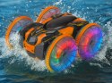 Samochód AMFIBIA 2w1 Stunt r/c zdalnie sterowany Jeździ Pływa Świeci RC0735