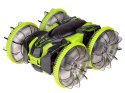 Samochód AMFIBIA 2w1 Stunt r/c zdalnie sterowany Jeździ Pływa Świeci RC0735