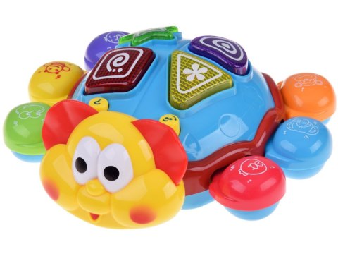 Uciekający robaczek interaktywna zabawka do raczkowania melodie ZA5953