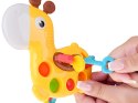 Zabawka sensoryczna 3w1 ŻYRAFA - przesuwanie przeciąganie pop it ZA5762