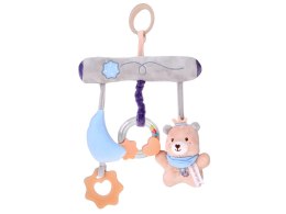 Zawieszka do łóżeczka z Miś Gryzak Grzechotka Prezent dla noworodka ZA5878