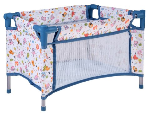 Zestaw Deluxe Lalka Bobas Wózek Łóżeczko Krzesełko akcesoria 16 ele ZA5917