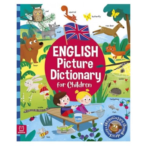 Aksjomat English Picture Dictionary for Children ilustrowany słownik dla dzieci KS0912