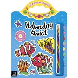 Aksjomat Podwodny świat. Malowanka z naklejkami. KS0710