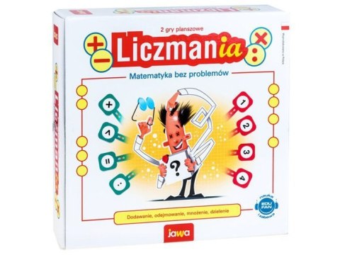 Jawa Edukacyjna gra planszowa LICZMANIA - matematyka bez problemów GR0286