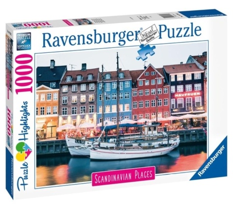 Puzzle 1000 Skandynawskie miasto