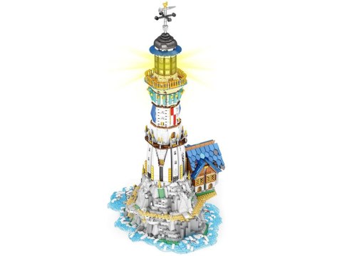 Reobrix Licencjonowane Klocki Średniowieczna Latarnia Morska 2966ele ZA5805