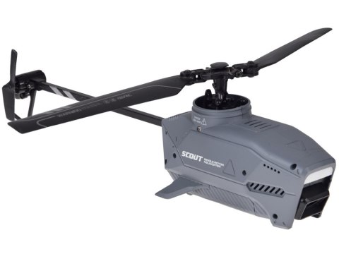 Zdalnie sterowany Futurystyczny HELIKOPTER Scout - nowoczesny design RC0724