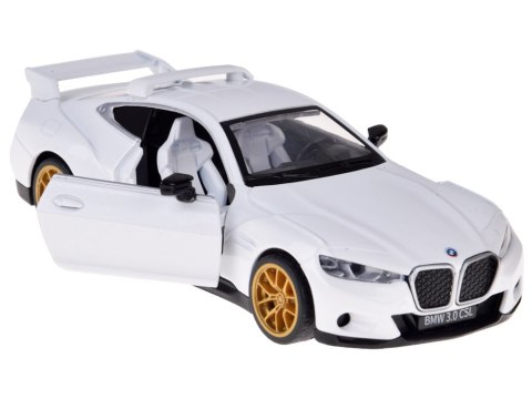 Auto Metalowe sportowe BMW 3.0 CSL 1:34 Efektami Dźwięk i Światło ZA5948
