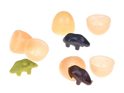 Duży dinozaur robot chodzi ryczy ZNOSI JAJKA efekty świetlne para ZA5716