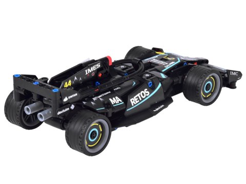 Klocki techniczne BOLID Formuła 1 268-ele napęd pull back naklejki ZA5728