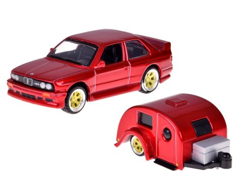 Maisto Licencjonowane Auto Metalowe BMW M3 1988 Przyczepa kempingowa ZA5967