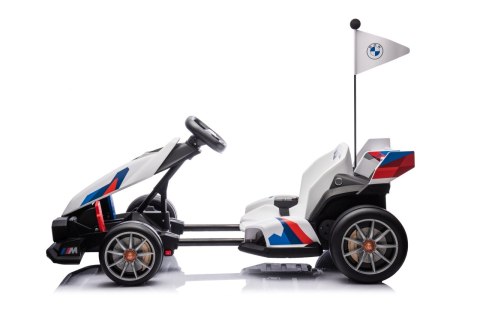 Pojazd Gokart BMW z Funkcją Driftu Biały