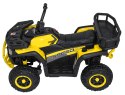 Pojazd Quad ATV Robust 01 Żółty