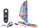 Zdalnie sterowany świecący WINDSURFER pływający na pilota RC0740