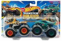 Hot Wheels Monster Trucks Pojazd 1:64 + Autko