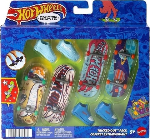 Hot Wheels Skate Deskorolka 4-pak + buty