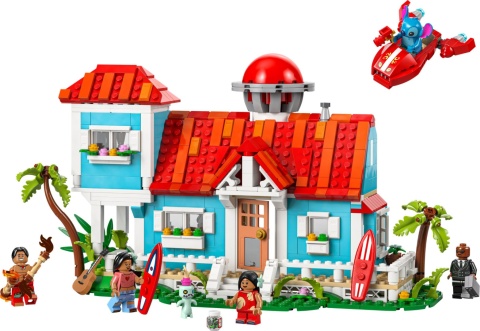 LEGO 43268 Disney Domek na plaży Lilo i Stitcha