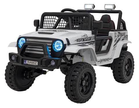 Pojazd OFF ROAD 4x4 SPORT Biały