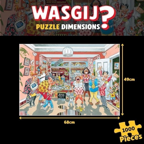 Puzzle 1000 Wasgij Jumbo Retro metamorfoza