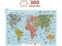 CzuCzu Puzzle odkrywcy Mapa świata 300 ele + plakat edukacyjny ZA5627