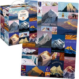 CzuCzu Puzzlove Puzzle Góry 8000 m n.p.m. 1000 elementów ZA5623