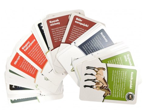 Kapitan Nauka Gra edukacyjna Polska przyroda - nauka przyrody dla całej rodziny GR0708