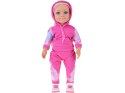 Lalka w dresie 48 cm z długimi blond włosami - sportowa stylizacja ZA5844
