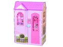 Rozkładany domek dla lalki walizka mebelki + lalka Anlily ZA5694