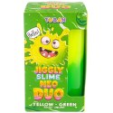 Tuban Jiggly Slime Neo Duo dwukolorowy żółto-zielony 430g ZA5650