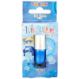 Tuban Tubi Glam lakier do paznokci dla dzieci niebieski perłowy 5ml ZA5648