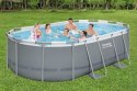 Basen stelażowy Power Steel 427x250x100 14x8FT BESTWAY 6w1 + Akcesoria