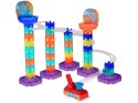 Kolorowy Tor kulkowy Marble Run DIY z wyrzutnią 58-ele ZA5979