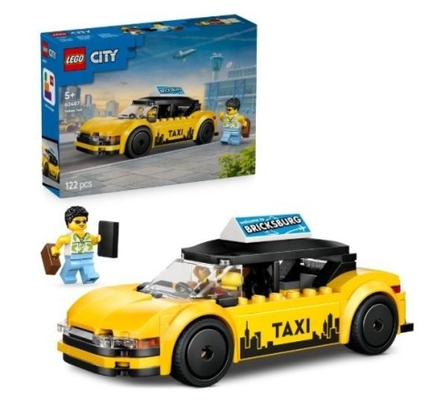 LEGO(R) CITY 60487 Żółta taksówka