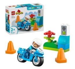 LEGO(R) DUPLO 10471 Niebieski motocykl policyjny